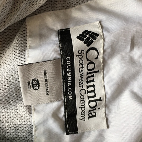 Youth Columbia Jacket Size18/20 - Picture 4 of 5